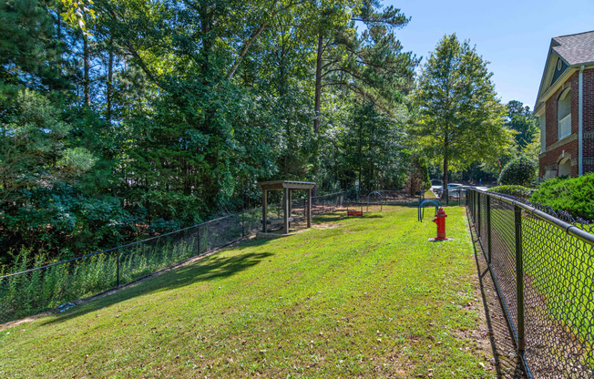 The Asher at Sugarloaf apartments in Lawrenceville Georgia photo of leash free dog park