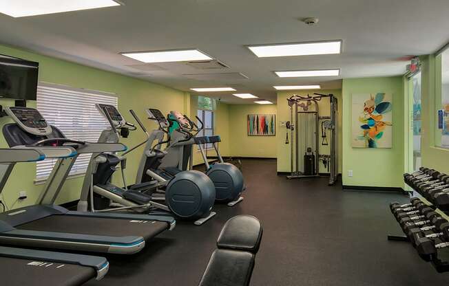 Waterman's Crossing Apartments Gym