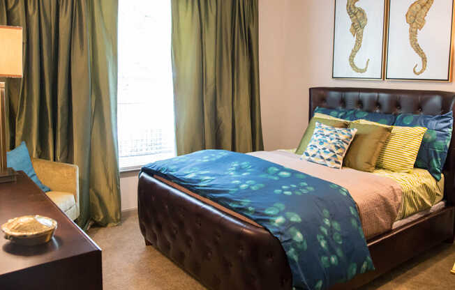 Carpeted Bedroom