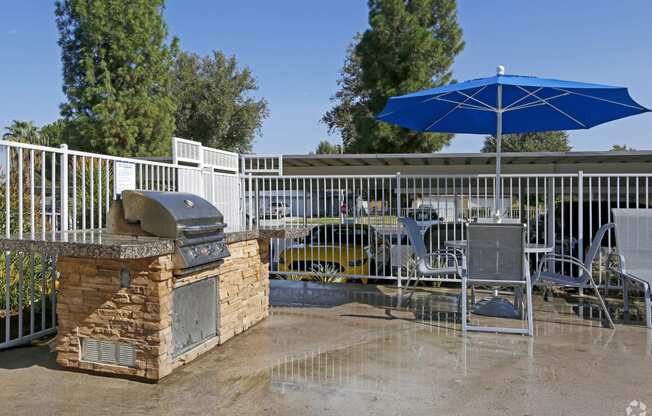 BBQ Area by the pool