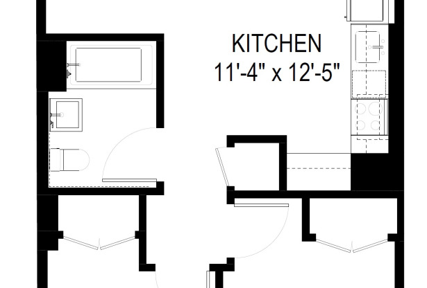 2 beds, 1 bath, $4,500, Unit 879