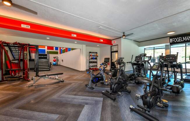 Fitness Center With Updated Equipment at Stewarts Ferry, Tennessee, 37214