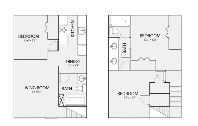 3 beds, 2 baths, 1,160 sqft, $1,950, Unit PEN-108A