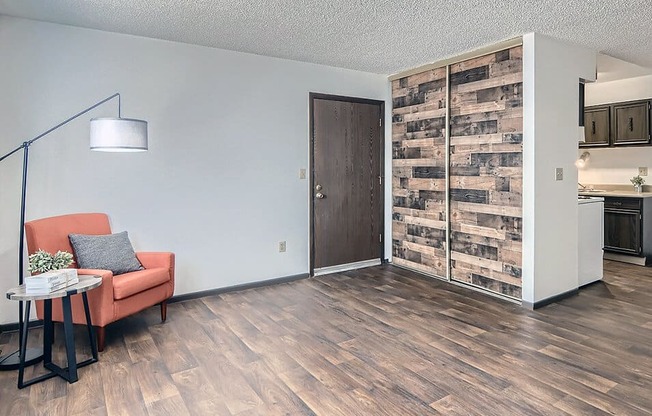 wood style flooring in some units at country green apartments