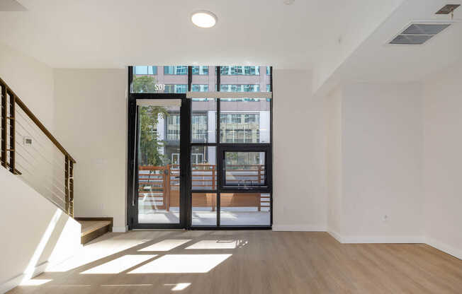 Living Room with Hard Surface Flooring