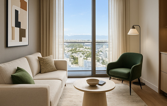 1 bed, 1 bath, 569 sqft, $3,600, Unit 519