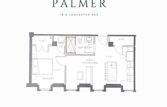 1 bed, 1 bath, 590 sqft, $1,795, Unit PH-09