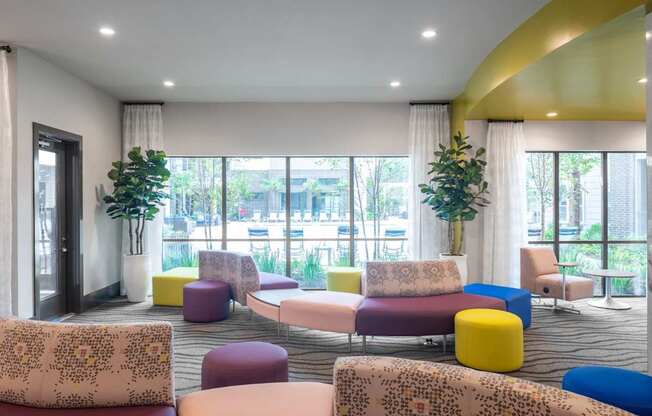lobby for future residents