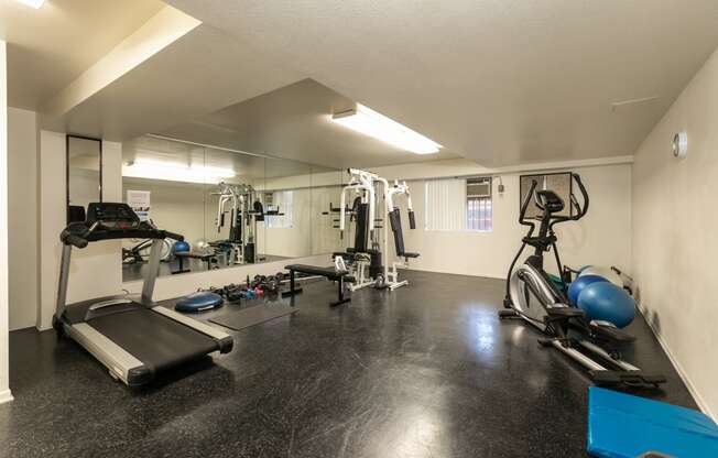 Apartment Building in Los Angeles Gym