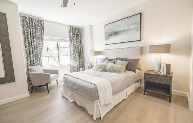 Bedroom at Haven Townhomes at P83 in Peoria Arizona