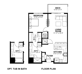 1 bed, 1 bath, 720 sqft, $1,534