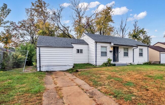 Charming 3-Bedroom, 1-bathroom home.