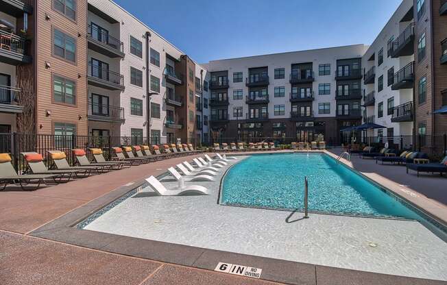 Pool With Sundecks And Cabanas at Windsor Parkview, 30341, GA