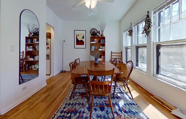Large Raised First Floor East Lakeview One Bedroom