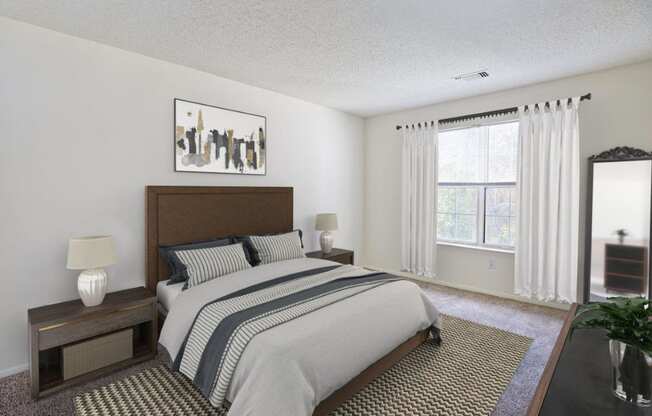 Large Comfortable Bedrooms at Town Walk at Hamden Hills, Hamden, Connecticut