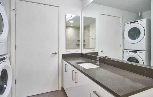 In-home Washer and Dryer