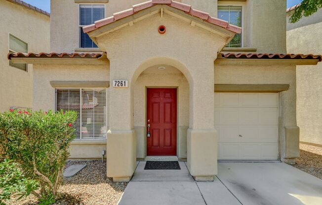 Quaint two-story home in a gated Las Vegas community!