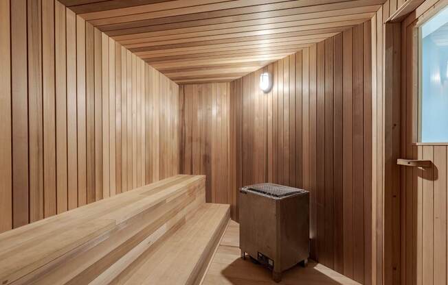 Sauna at The Citizen at Shirlington Village, VA 22206