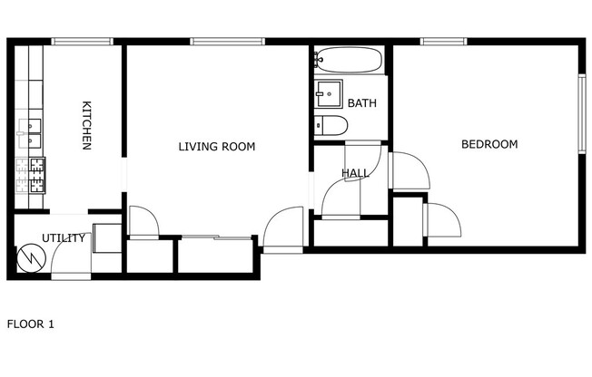 1 bed, 1 bath, 800 sqft, $1,850, Unit 7