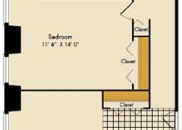 2 beds, 1 bath, 861 sqft, $1,645