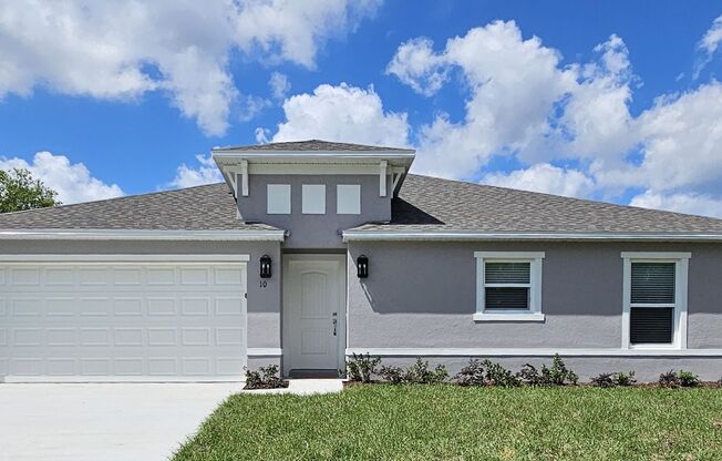 ***$500 OFF THE 1ST MONTHS RENT!  STUNNING 3/2 BRAND NEW HOME IN PALM COAST