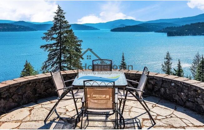 4 Bedroom 3 Bath Lake View Home with Attached 2 Car Garage Available in Coeur d'Alene!