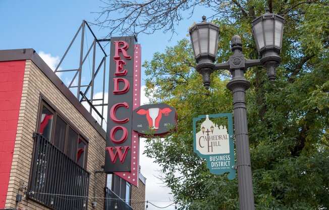 The Red Cow Restaurant at The Hill Apartments, Minnesota, 55103