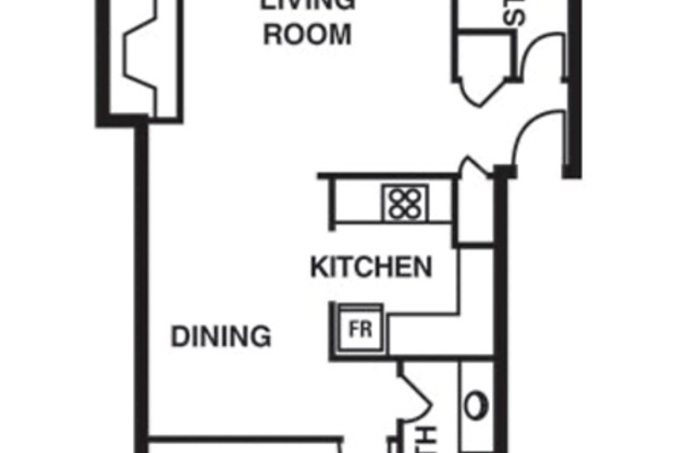 1 bed, 1 bath, 870 sqft, $945, Unit 7071 Unit #225