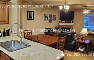 3 beds, 2.5 baths, 1,458 sqft, $1,525, Unit 9993 W. Rosecroft Court Unit 104