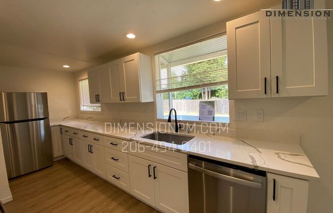 Modern 3-Bed, 1-Bath Home in Federal Way