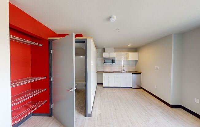 Studio, 1 bath, 260 sqft, $1,135, Unit 301 MFTE