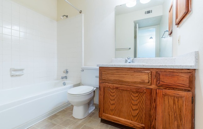 Bathroom interior1 at Coventry Oaks Apartments, Overland Park, KS