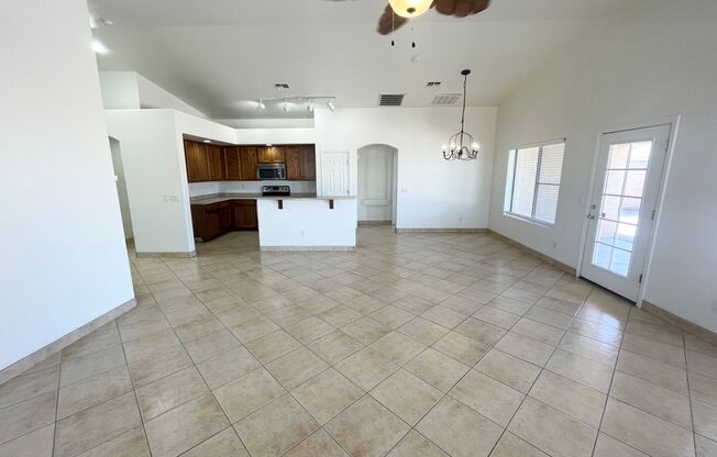 Single Level 4 Bedroom Home, Corner Lot! Clean and Ready For Immediate Move In!