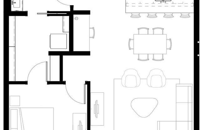 1 bed, 1 bath, 977 sqft, $2,895, Unit 307
