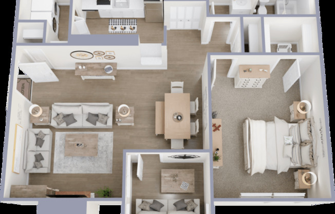 1 bed, 1 bath, 800 sqft, $1,250