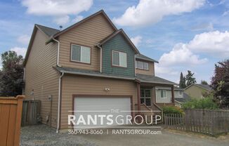 Spacious 4 bedroom, 2.5 home available on Tumwater Hill!