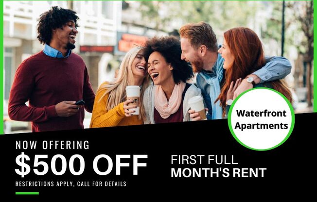 New move-in special $500 off.