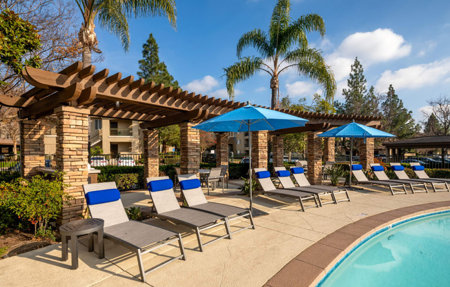 Large Pool Area Lounge Chairs