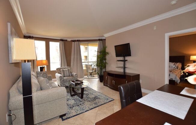 Meridian Fully Furnished Condo with Pool view.