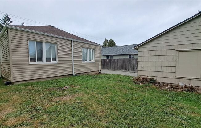 Two Bedroom Single Family Home with Detached Garage