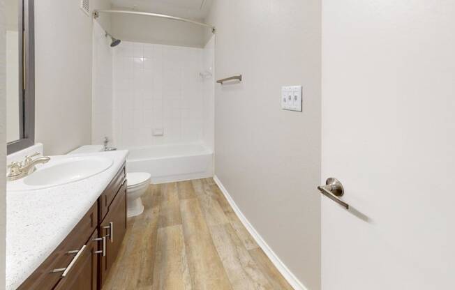 a bathroom with a sink and a toilet