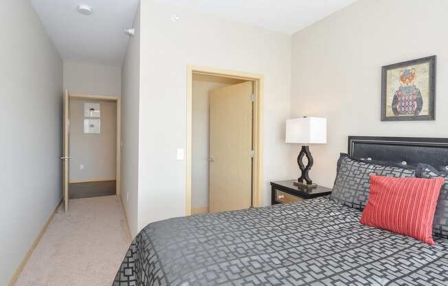 Large Bedrooms with Plush Carpeting