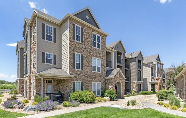 Exterior of Building at Trailside Apartments