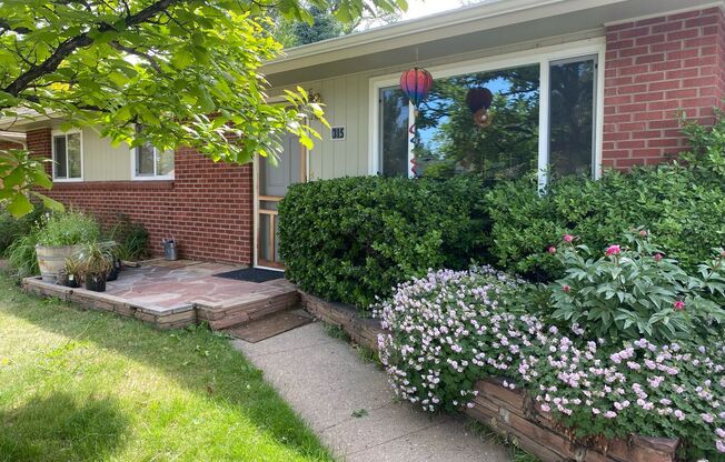 3 Bed + Office 2 Bath Ranch Home with Large Backyard.