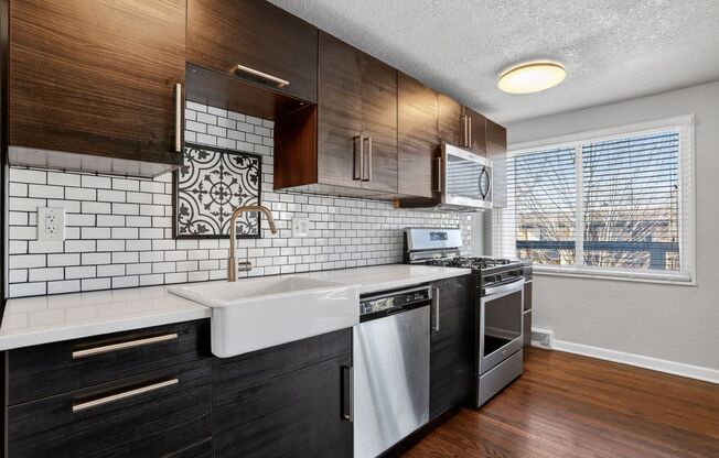 Newly Renovated North Plaza 2BRs with Laundry at Holly 44