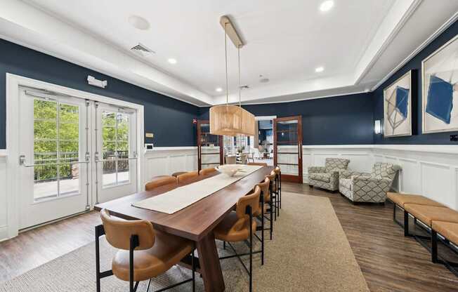 Photo of resident dining room