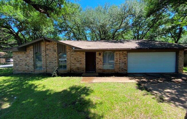 One story four bedroom home available for rent in Cherry Creek!
