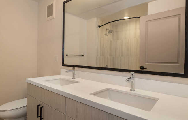 Bathroom with Double Vanity