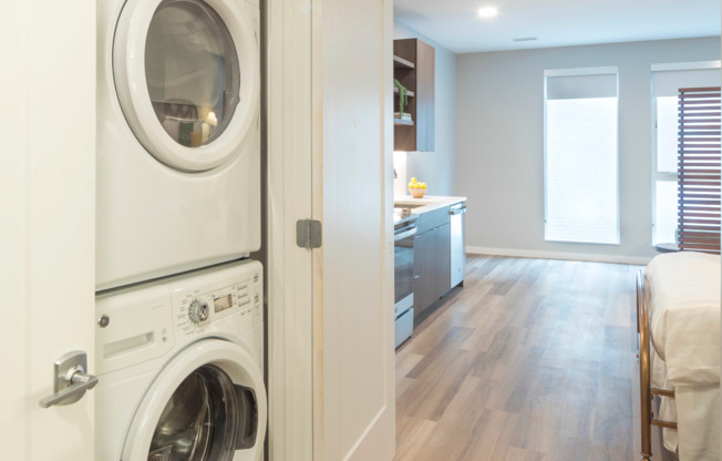 In-Home, Front-Load Washer and Dryer