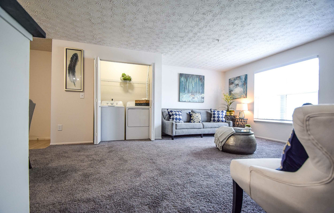 Embrace comfort and convenience in this stylish living space with a modern touch.